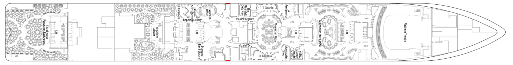 Deck 6 - Diamante plan